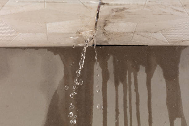 Professional Burst Pipe Cleanup technician working in Oakland, RI